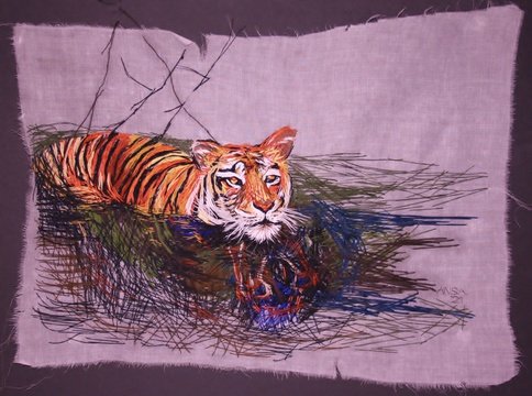Tiger | 44cm x 54cm | R5,700