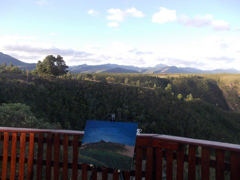 Rainforest ridge deck view