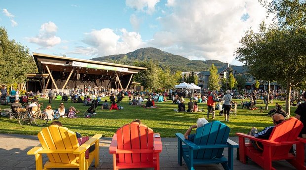 Whistler Summer Concert Series. Source: Tourism Whistler/Mark Mackay