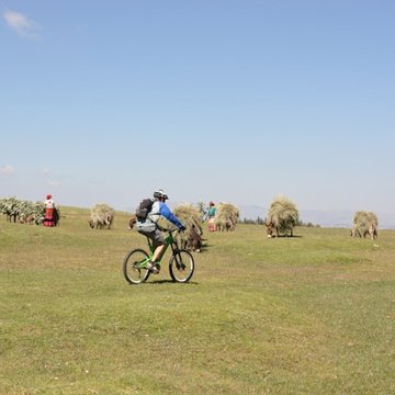 mountain biking in Ethiopia