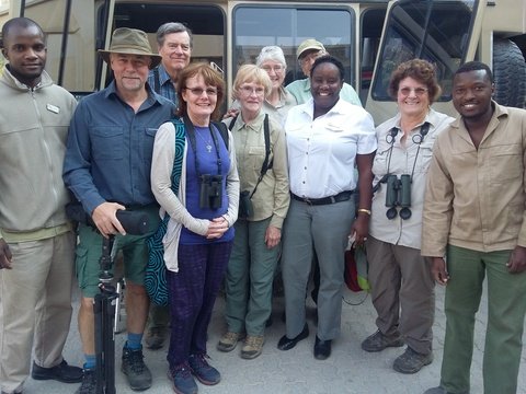 Guests ready for a Game Drive