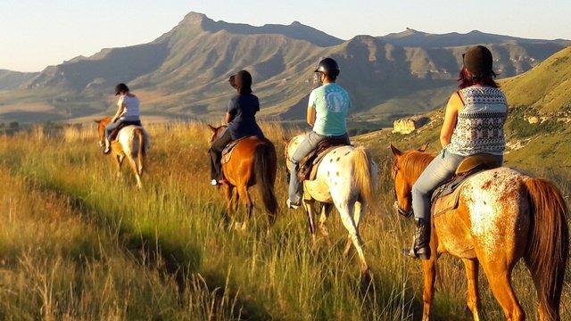 Horse Riding near Clarens with Clarens Xtreme