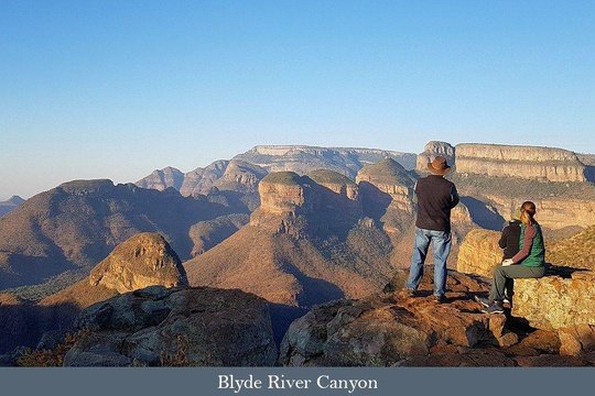 Trip participants at Blyde River Canyon