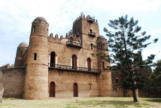 Castles in Gondar Ethiopia