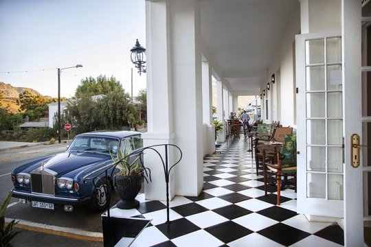 Rolls Royce at the Karoo Art Hotel