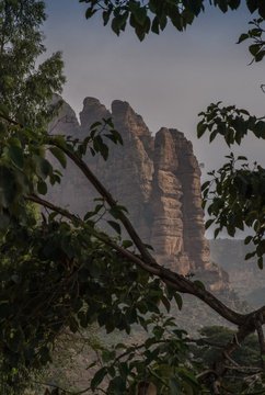 Northern Ethiopia mountainous landscapes in Tigray Region