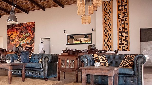 Lounge Msandile River Lodge