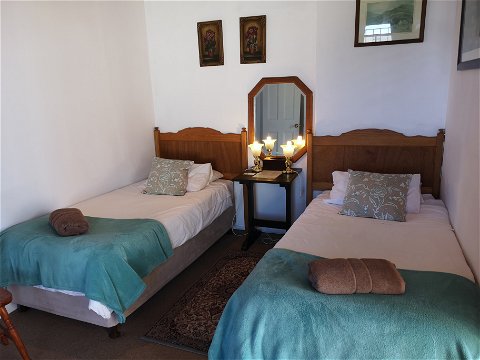 Twin Room B- Knysna Manor House Guesthouse Accommodation 