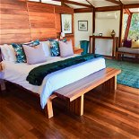 Makakatana Bay Lodge family room interiors designed for a family safari holiday in St. Lucia, KZN, South Africa