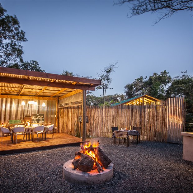Makakatana Bay Lodge is set on the banks of Lake St Lucia within the iSimangaliso Wetland Park World Heritage Site, St. Lucia, KZN, South Africa Makakatana Bay Lodge is set on the banks of Lake St Lucia within the iSimangaliso Wetland Park World Heritage Site, St. Lucia, KZN, South Africa