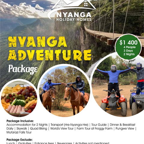 nyangaadventurepackages nyangapackages nyangaholidayhomes