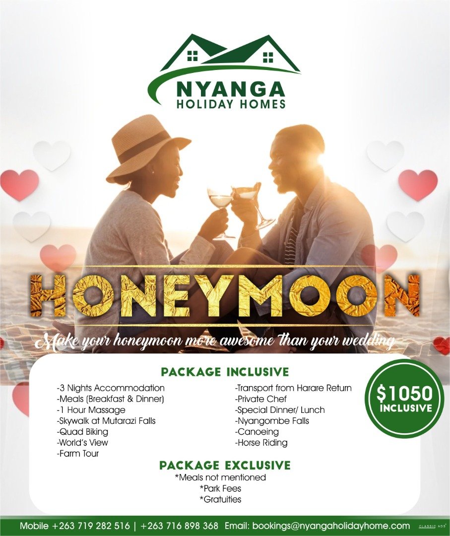 honeymooninnyanga nyangapackages nyangaholidayhomes