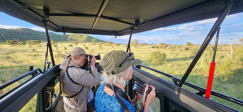 On safari in Samburu. On safari in Samburu.