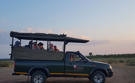 Group on a custom safari in South Africa