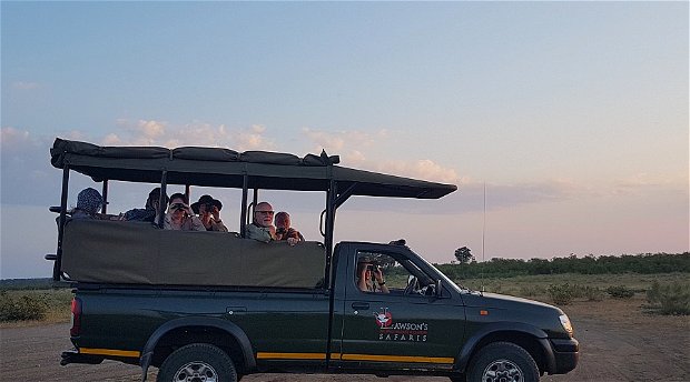 Group on a custom safari in South Africa