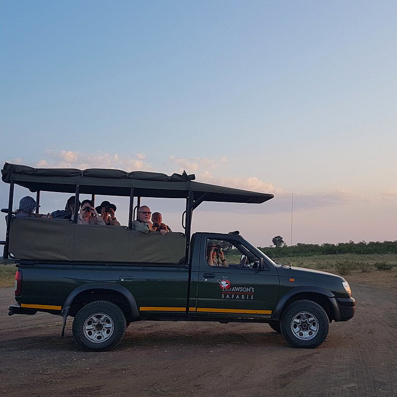 Group on a custom safari in South Africa