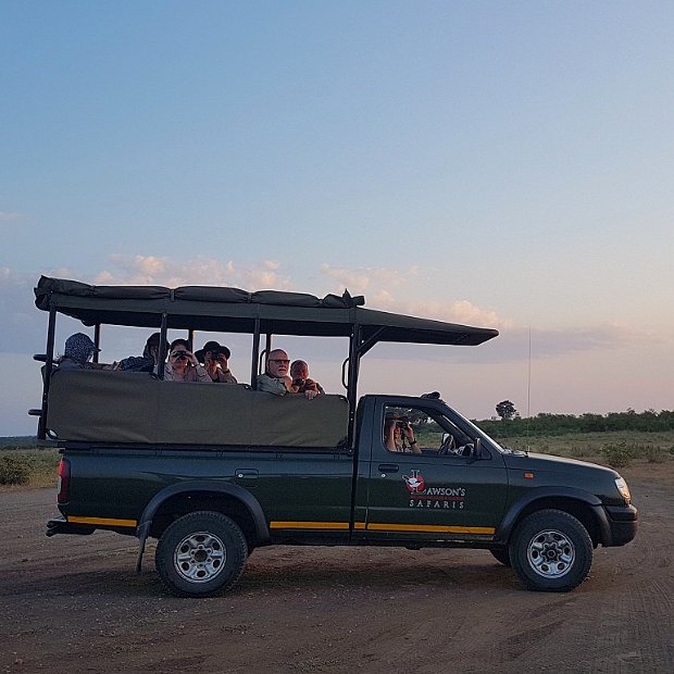 Group on a custom safari in South Africa