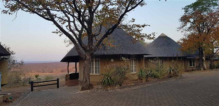 Our huts at Olifants Rest Camp. 