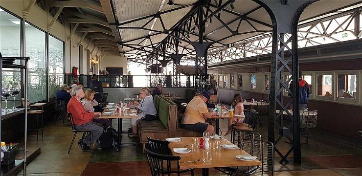 Kruger Station restaurant. 