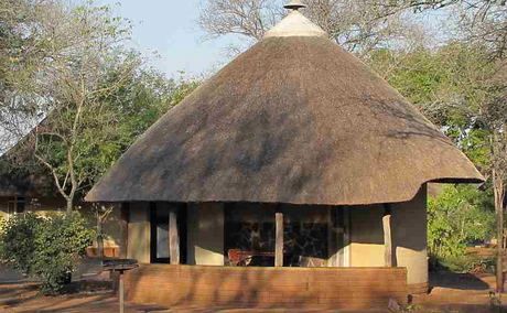 Rondavel accommodation at Satara Rest Camp Rondavel accommodation at Satara Rest Camp