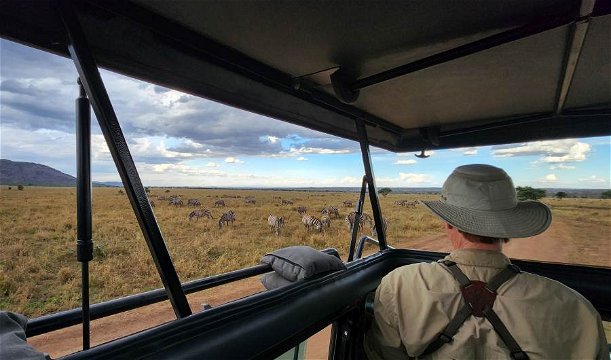 On safari, Serengeti