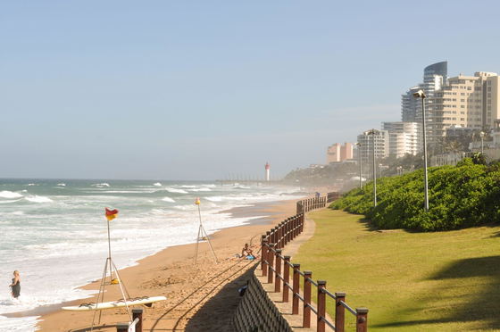 Beach and surrounding area