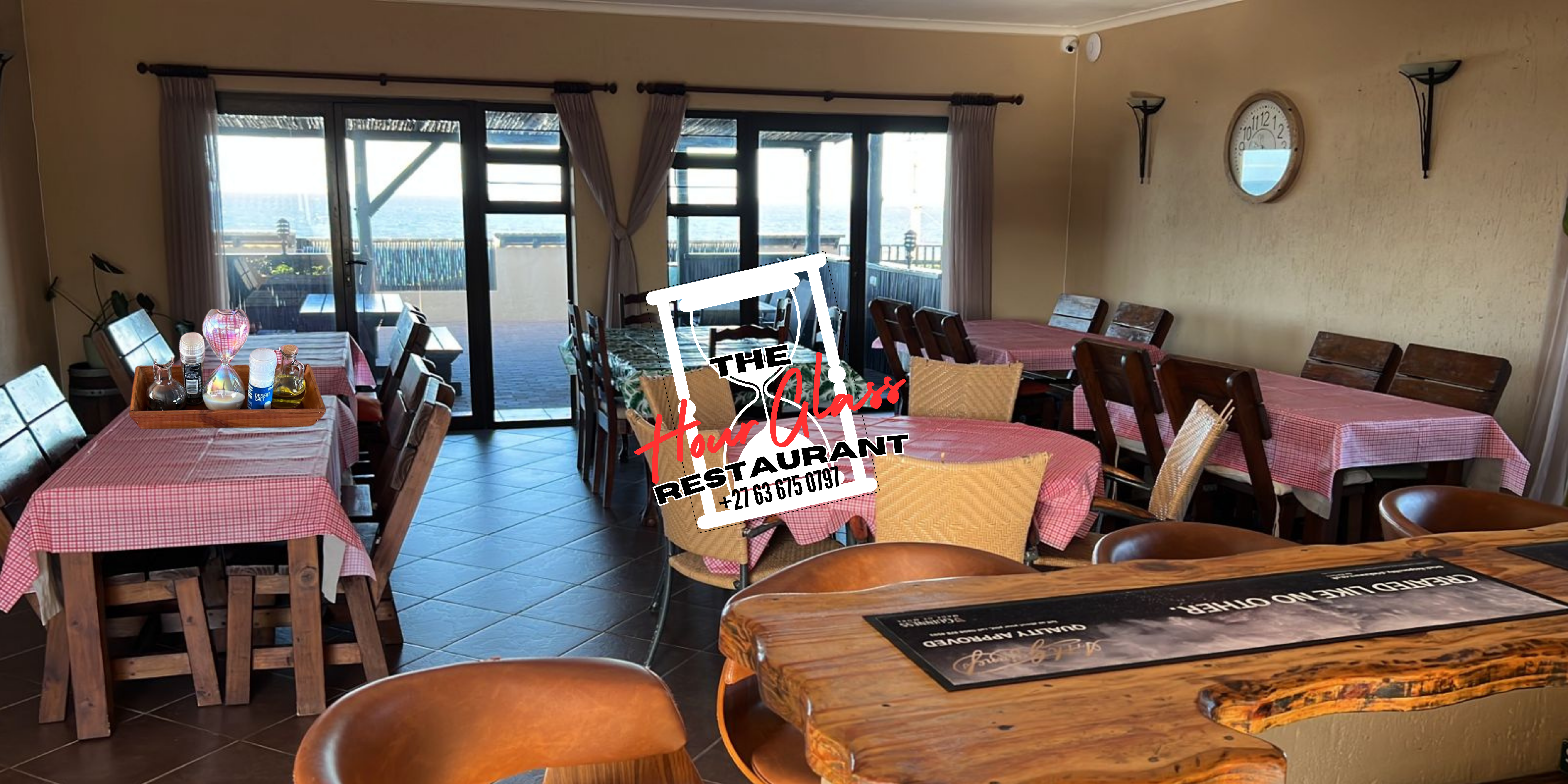The Hour Glass Restaurant located in Umkomaas, Kwazulu Natal