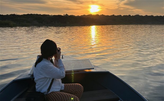 Birdwatching and Nature tours on solar powered boats on Lake St Lucia