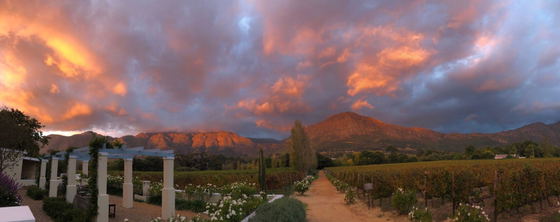 Franschhoek Sunset
