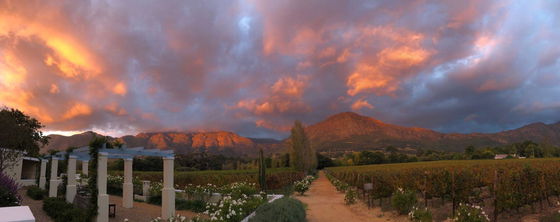 Franschhoek Sunset