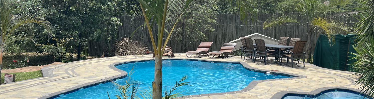 pool with beautiful view