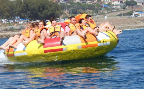 Mossel Bay Big Tube ride along Garden Route Coastline