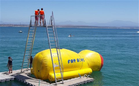 Fat Boys Blob Water Launcher Mossel Bay Harbor Garden Route