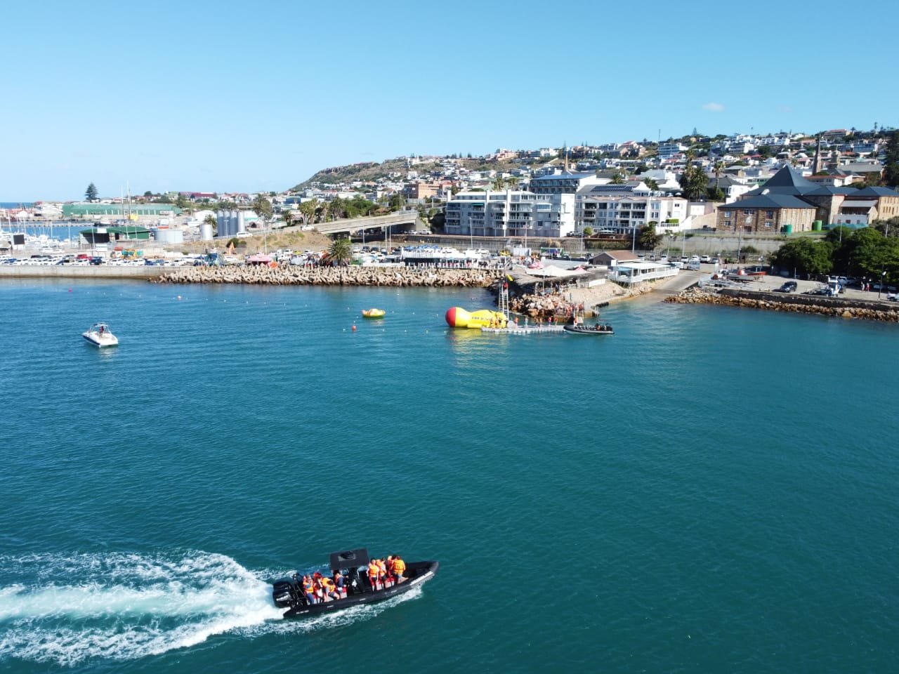 Mossel Bay Boat Adventures - Freaking Fast Waverider, Fat Boys Blob, Tube Rides, Family Trips at Mossel Bay Harbor, Garden Route