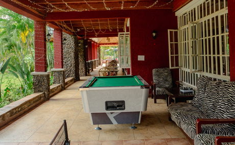 Pool table at Ol Donyo Sapuk Resort