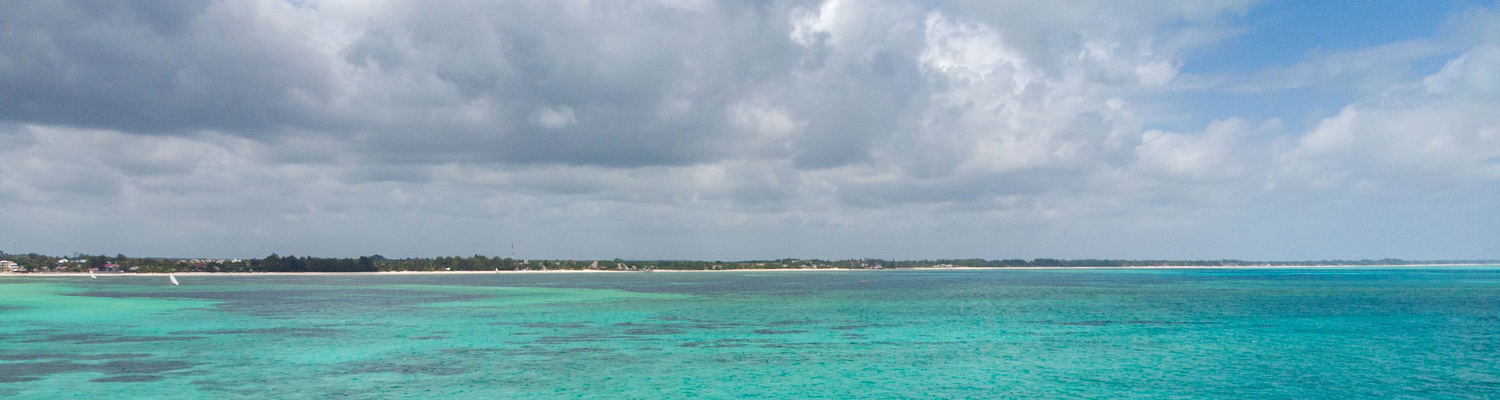 View of Paje Beach
