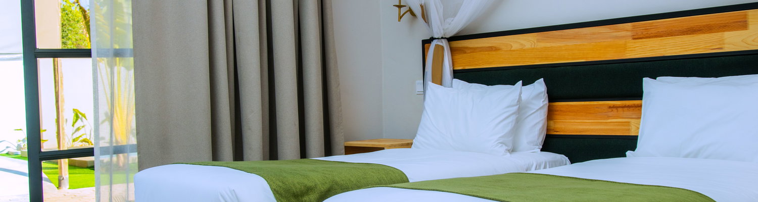 Our Deluxe Twin Rooms offer refined comfort