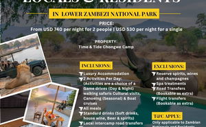 Zambia wildlife safari with Luciano Tours