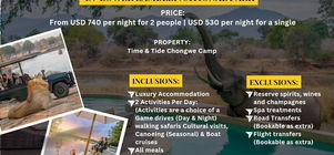 Zambia wildlife safari with Luciano Tours