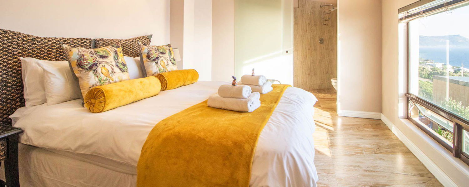 Coral Executive Garden Suite with ocean outlook at Aqua Terra Boutique Guesthouse in Simon's Town, Cape Town