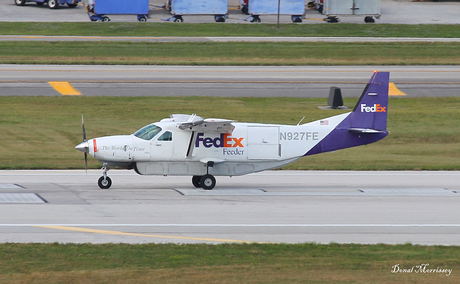 A cessna grand caravan, owned by FedEx A cessna grand caravan, owned by FedEx