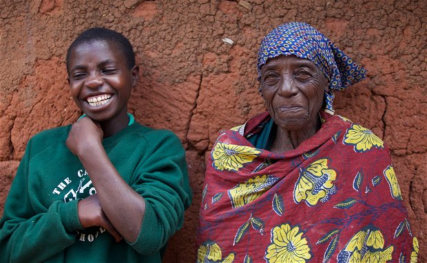 Two villagers from Igoda Village in the South of Tanzania. 