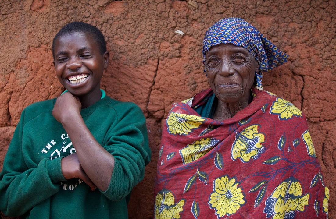 Two villagers from Igoda Village in the South of Tanzania. 