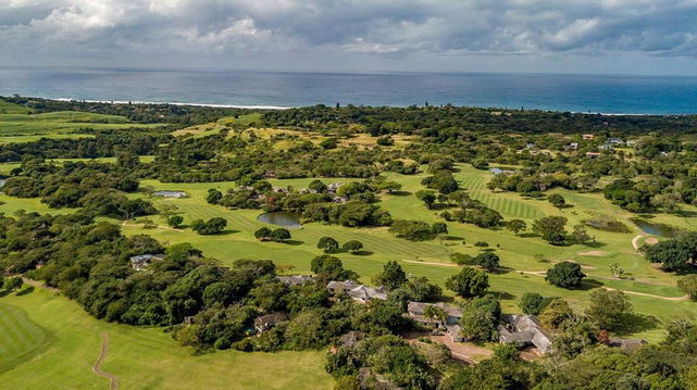 Golf Course Helicopter View