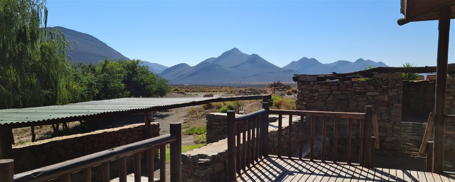View from De Kraal Patio - Leeuwenboschfontein