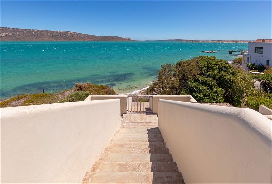 STAIRS TO PRIVATE BEACH