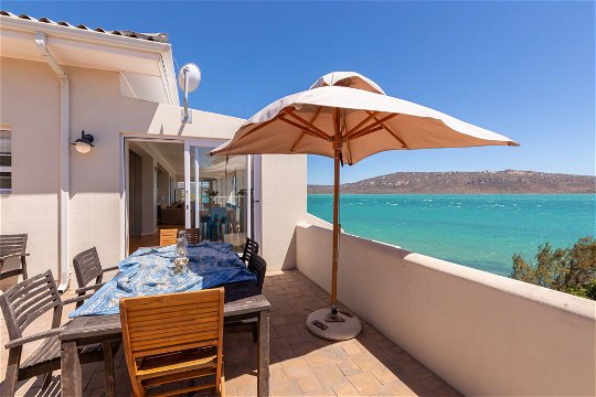 OPEN PATIO AREA WITH BEAUTIFUL LAGOON VIEWS