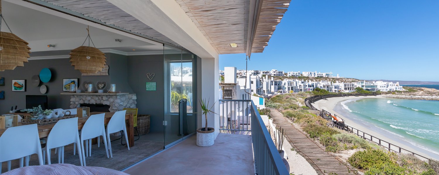 LANGEBAAN - SANDY TOES BALCONY SEA VIEW IN PARADISE BEACH 