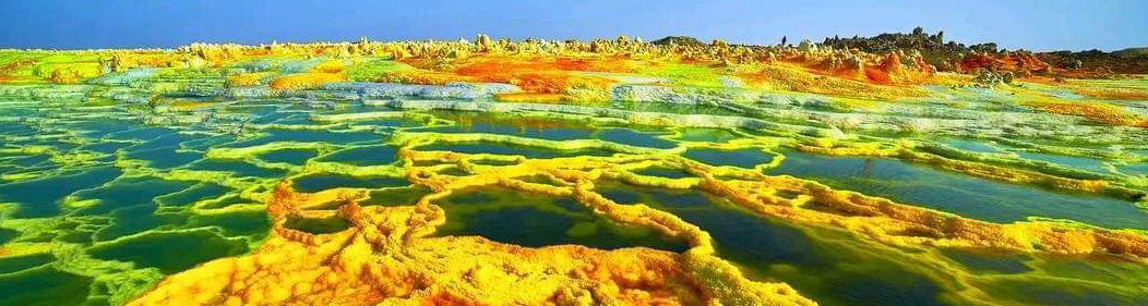 Discover the world of photography with Authentic Ethiopia Tours on a photographing tour of Dallol Depression. Capture vibrant mineral formations, sulfuric springs, and salt flats – one of the lowest points on Earth – in a stunning, surreal landscape. This tour is a dream for every photographer, offering unparalleled opportunities to capture Ethiopia’s extreme natural beauty