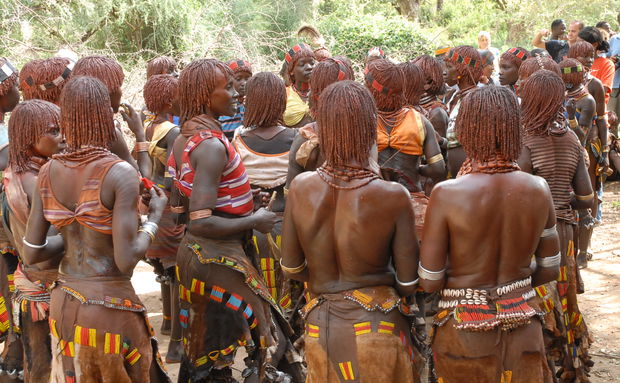 The Hamer Tribe of Ethiopia’s Omo Valley is renowned for its vibrant traditions, intricate hairstyles, and the iconic bull-jumping ceremony, a rite of passage for young men. Visiting the Hamer offers an authentic glimpse into one of Africa’s most unique and enduring cultures.